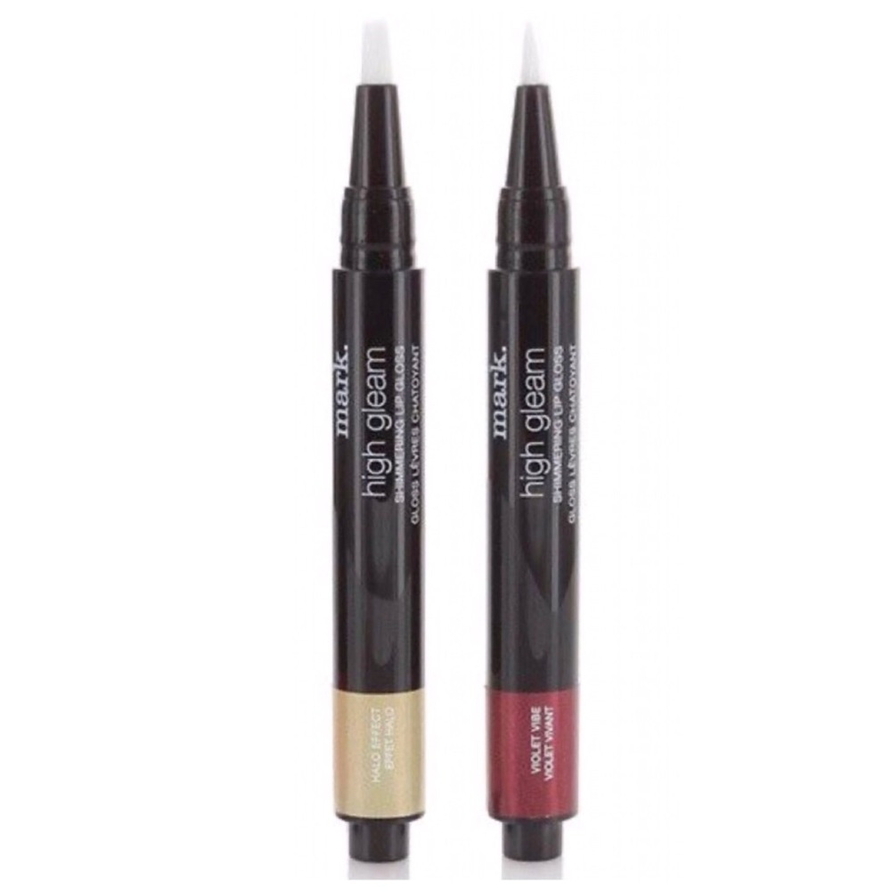 Set of 2 Avon Mark High Gleam Shimmering Lip Gloss